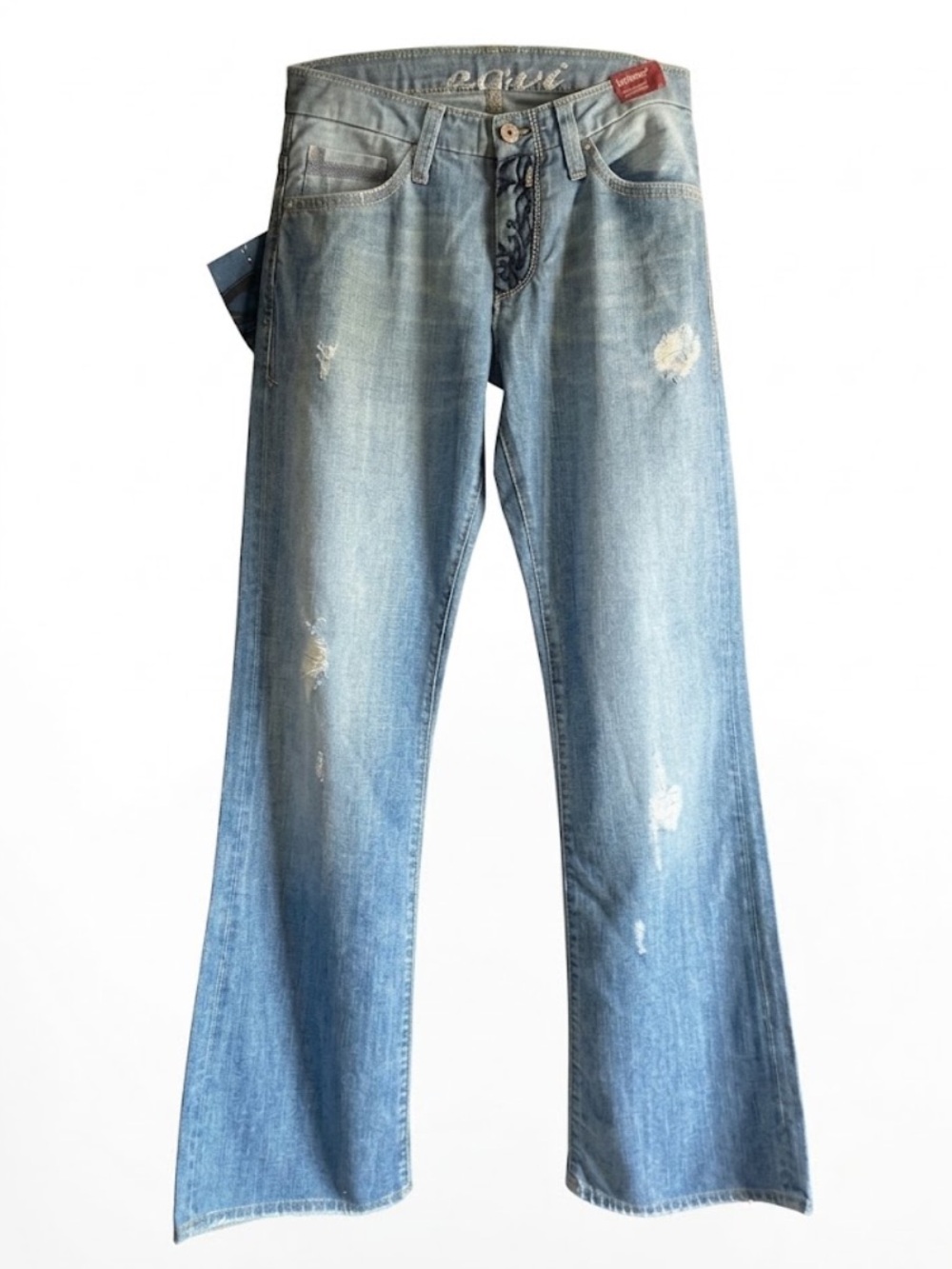 Mavi Mitch Low Rise Bootcut Distressed Jeans – Size 30x32 NWT